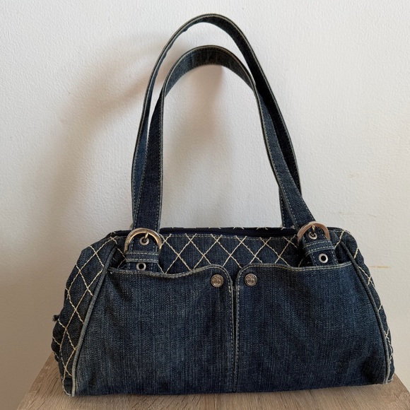 Vera Bradley Stylish Denim Shoulder Bag - Picture 4 of 14